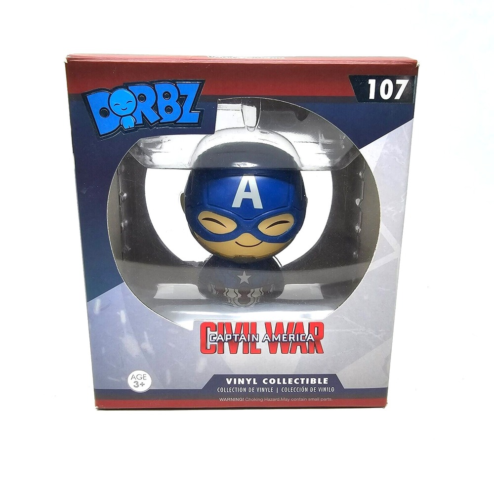 Funko Pop Dorbz Marvel Captain America Civil‎ War #107 Vinyl Collectible